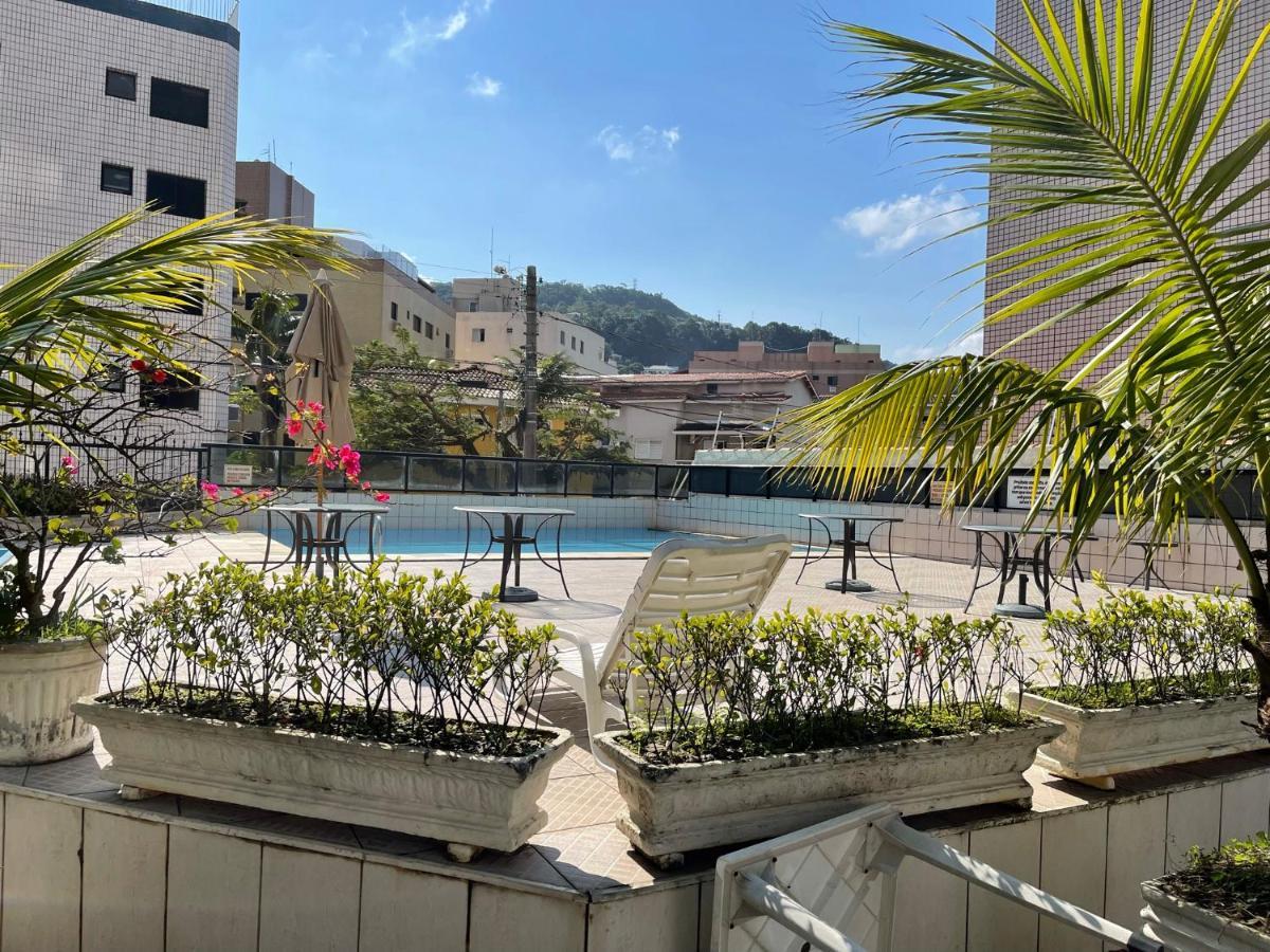 Confortavel Apartamento 1 Dorm Com Piscina E Lazer Guarujá Extérieur photo