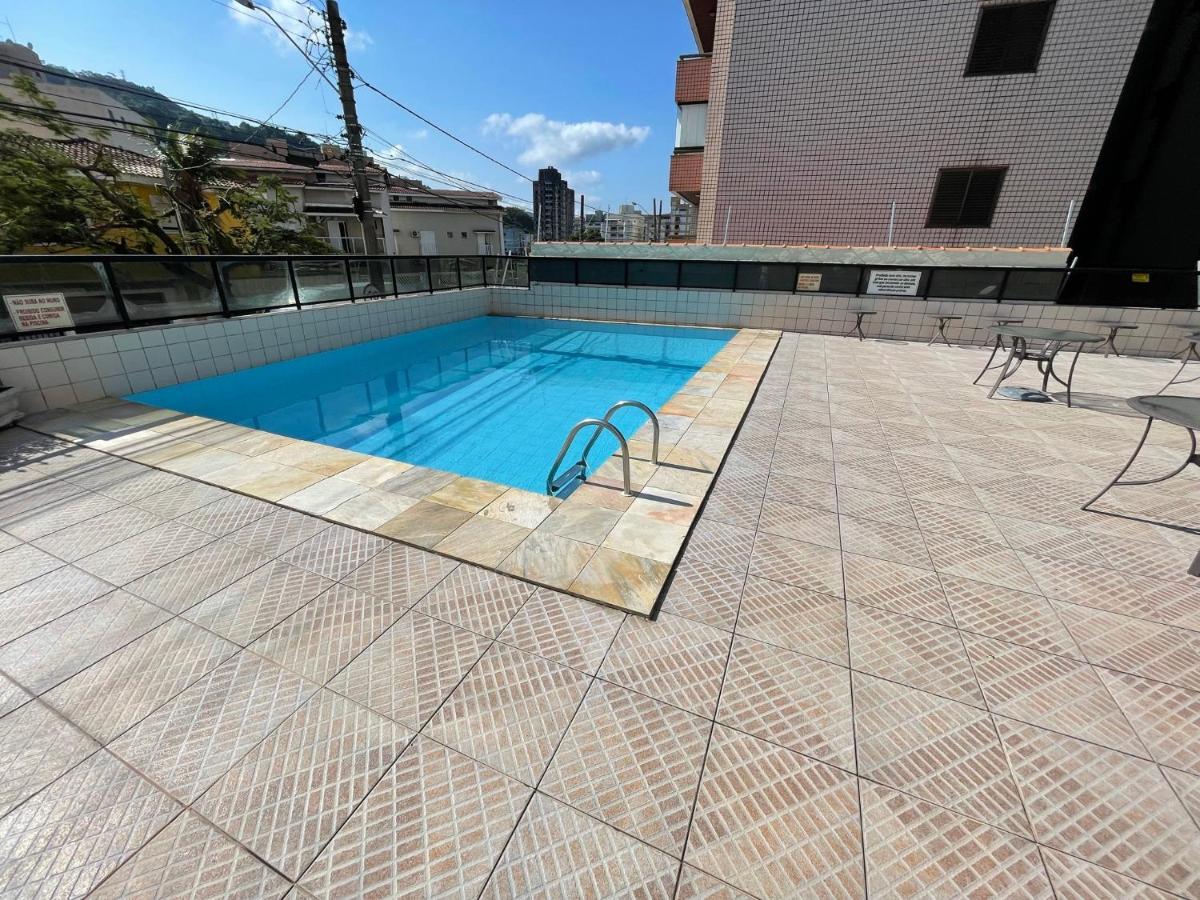 Confortavel Apartamento 1 Dorm Com Piscina E Lazer Guarujá Extérieur photo